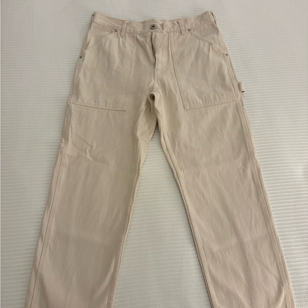 Alex Mill Men's Light Tan Cargo Pants